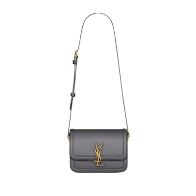 YSL SOLFERINO SMALL SATCHEL IN BOX SAINT LAURENT 6343060SX0W1112 (19*13*5cm)